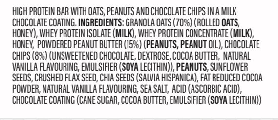 FEED ME High Protein & Oats Bar x12