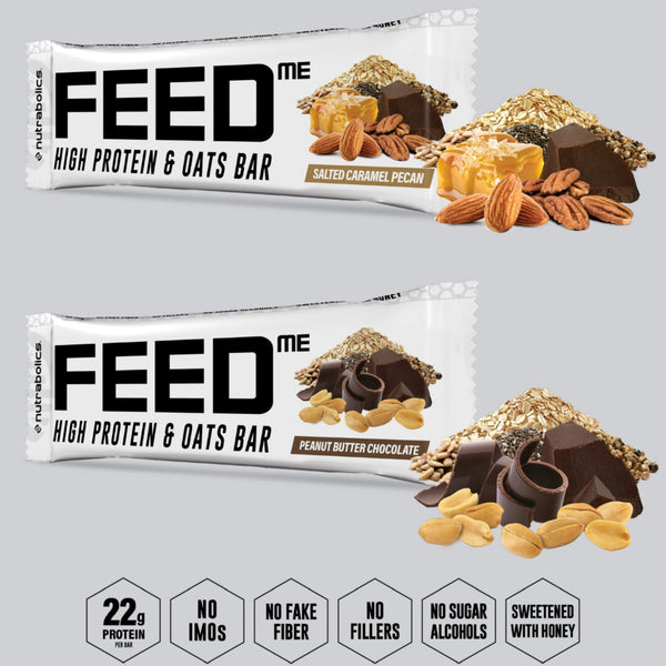 FEED ME High Protein & Oats Bar x12